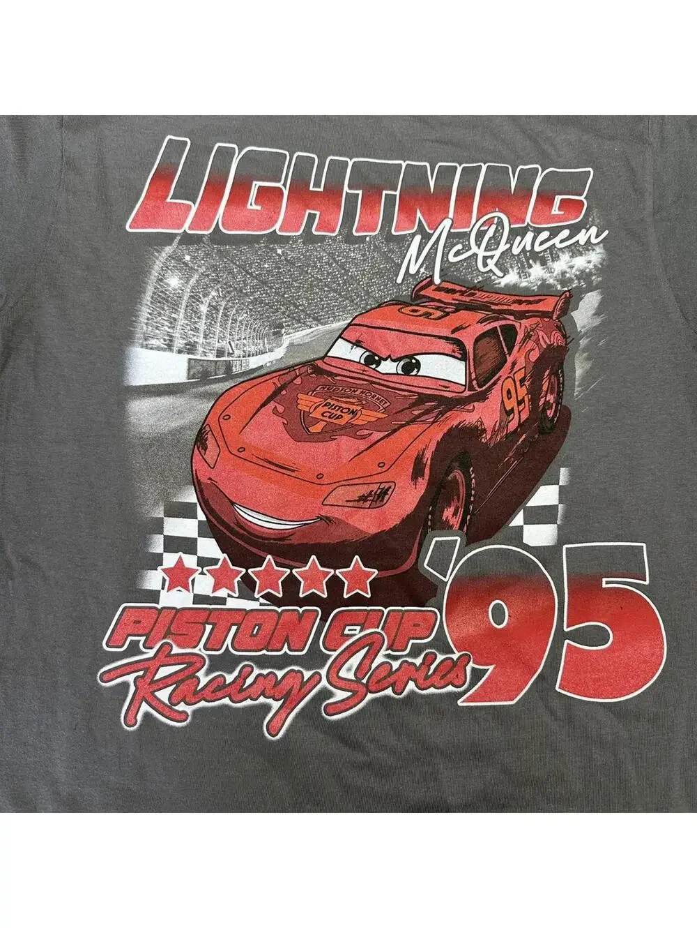 Cars Disney Pixar Lightning McQueen T-shirt, Small